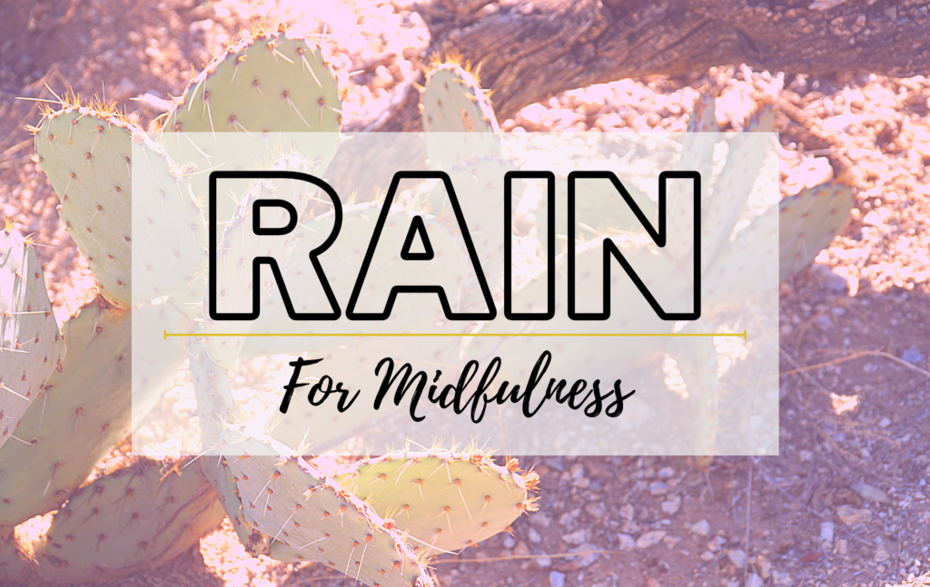 Using RAIN to work through anxious thoughts